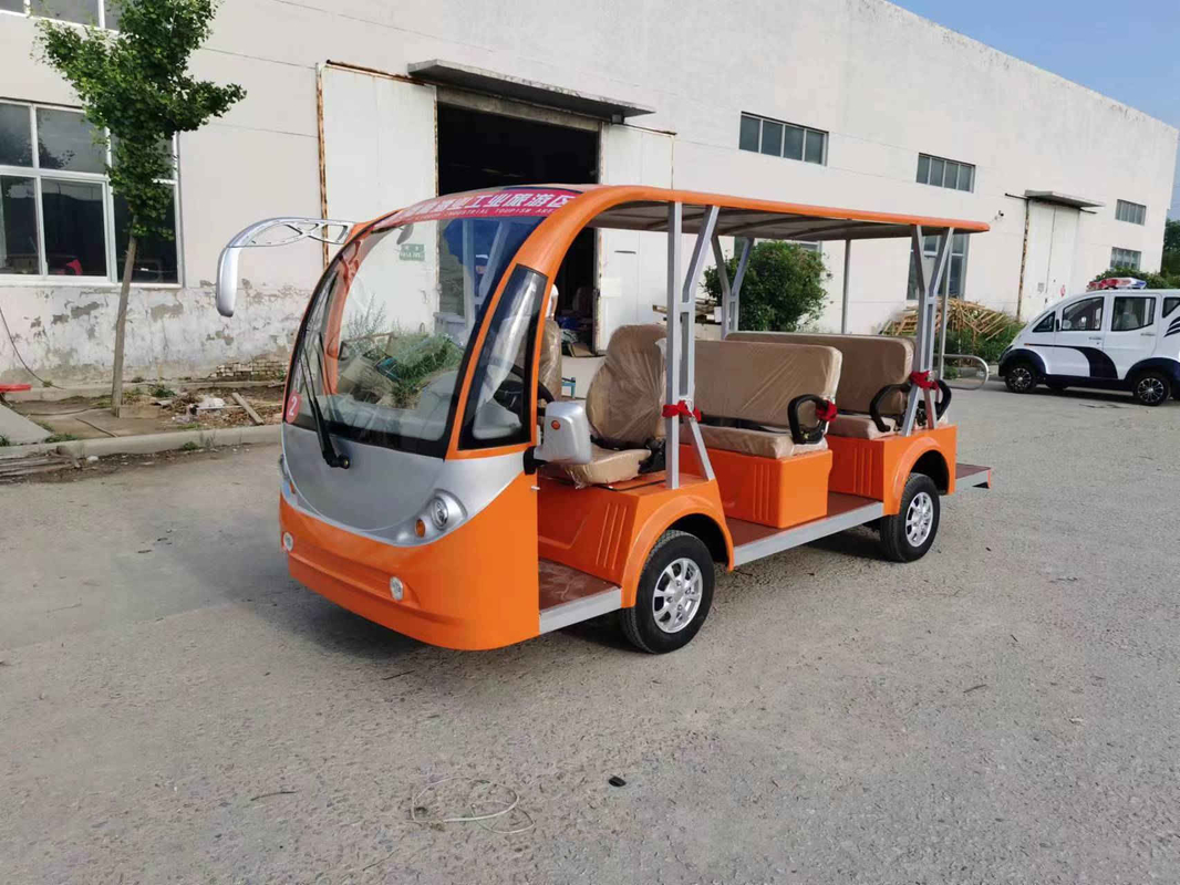 Distancia sin necesidad de mantenimiento de plomo de visita turístico de excursión eléctrica usada de la batería 80-100 kilómetro del autobús de los asientos del autobús 6-16 del tránsito