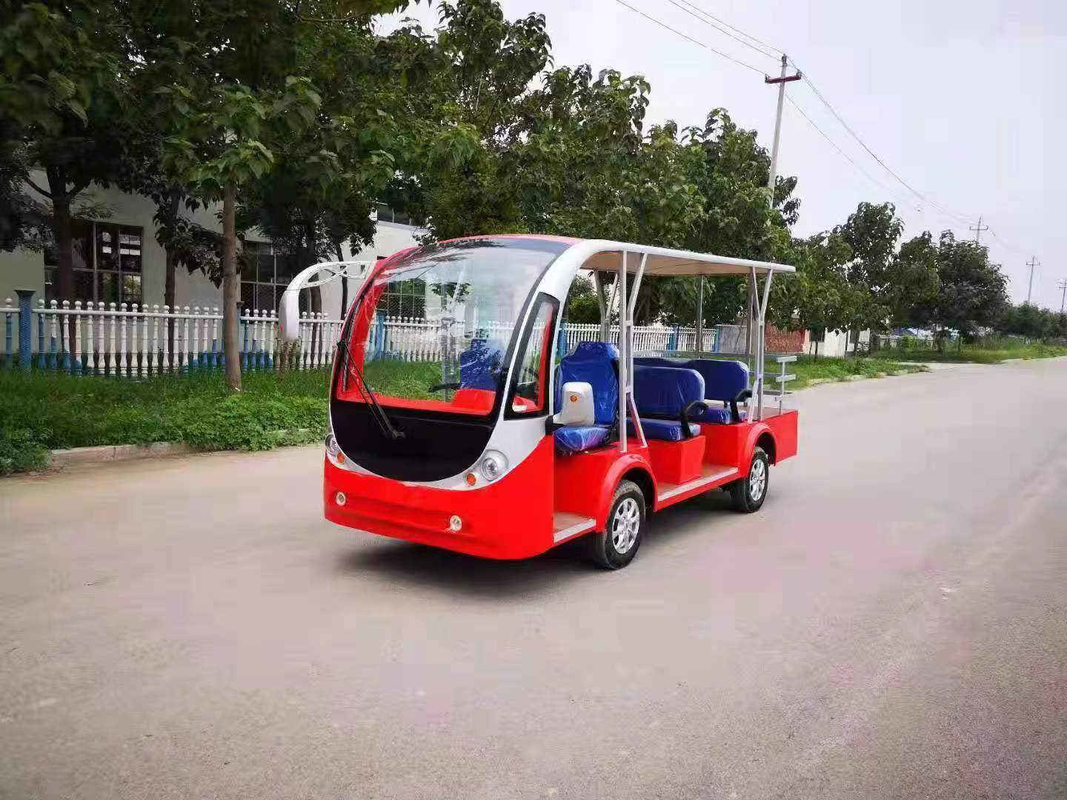 Distancia sin necesidad de mantenimiento de plomo de visita turístico de excursión eléctrica usada de la batería 80-100 kilómetro del autobús de los asientos del autobús 6-16 del tránsito