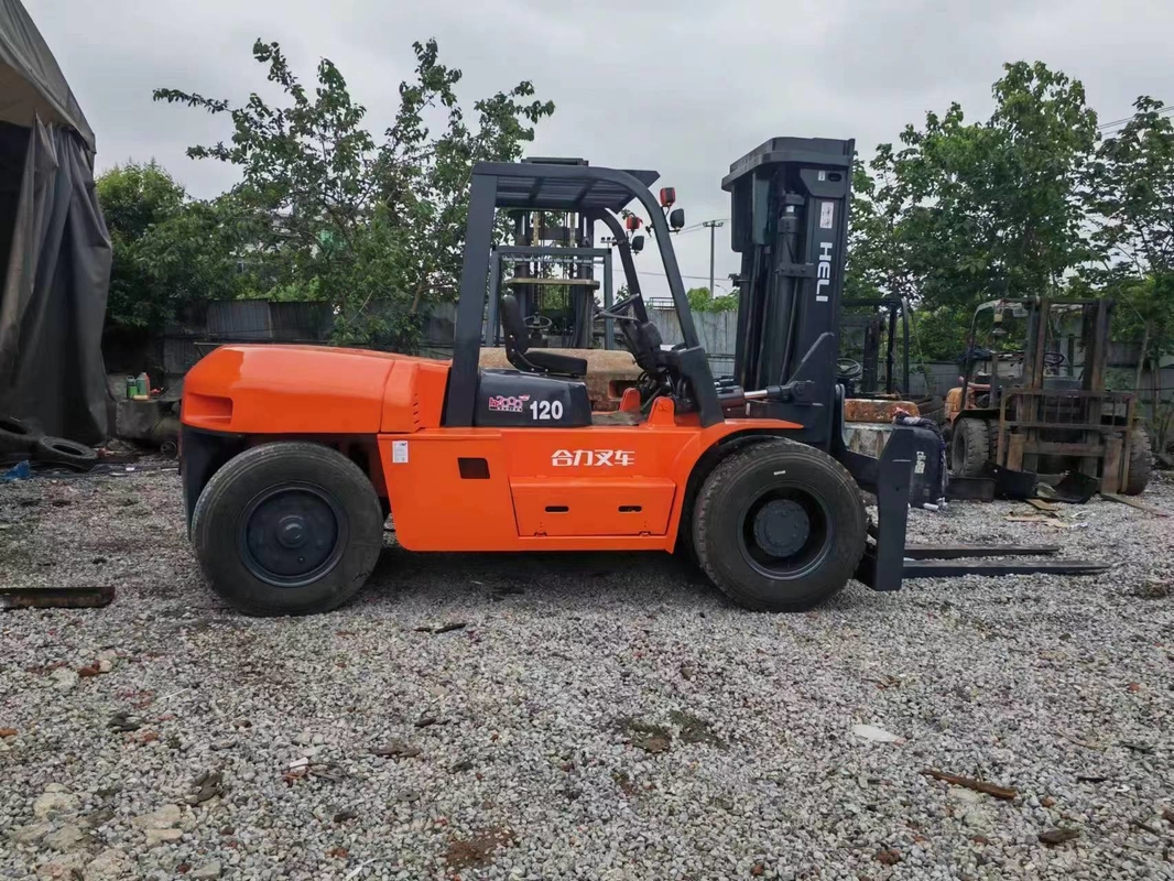 el 2do camión de mano 12 valoró la dimensión usada capacidad de elevación de HELI Forklift Truck los 5.7*2.4*3.2m