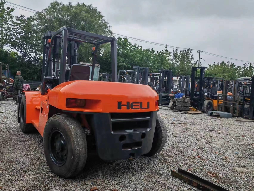 el 2do camión de mano 12 valoró la dimensión usada capacidad de elevación de HELI Forklift Truck los 5.7*2.4*3.2m