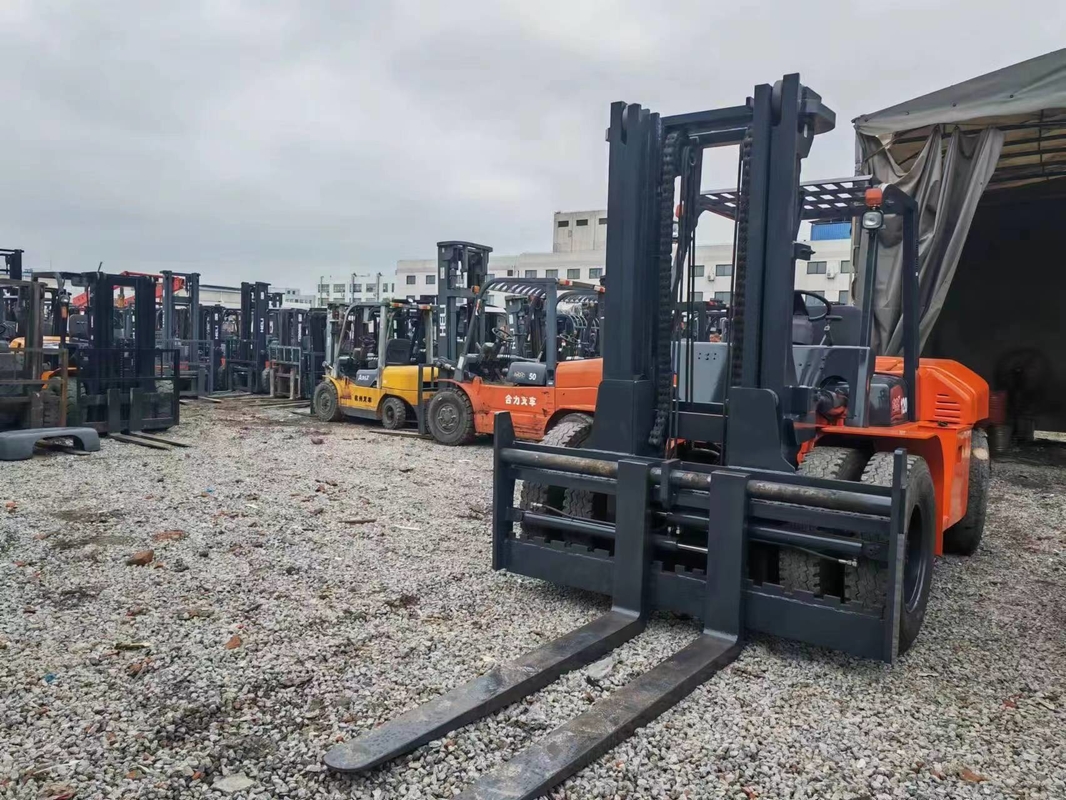 el 2do camión de mano 12 valoró la dimensión usada capacidad de elevación de HELI Forklift Truck los 5.7*2.4*3.2m