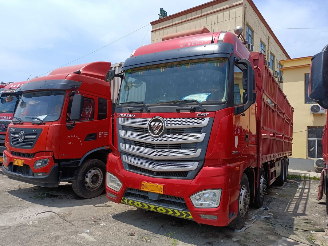 2do camión de la mano 12 metros del motor diesel 8×4 de la impulsión del modo de impulsión larga de la mano izquierda cerca Truck de Foton de 2020 años