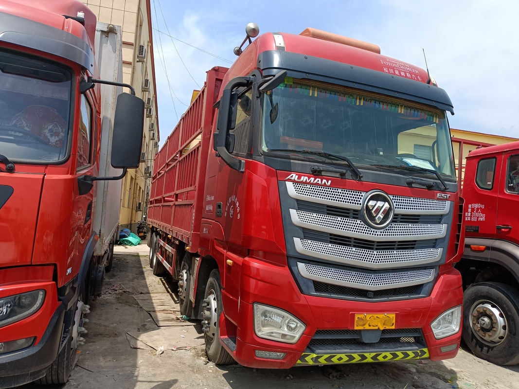 2do camión de la mano 12 metros del motor diesel 8×4 de la impulsión del modo de impulsión larga de la mano izquierda cerca Truck de Foton de 2020 años