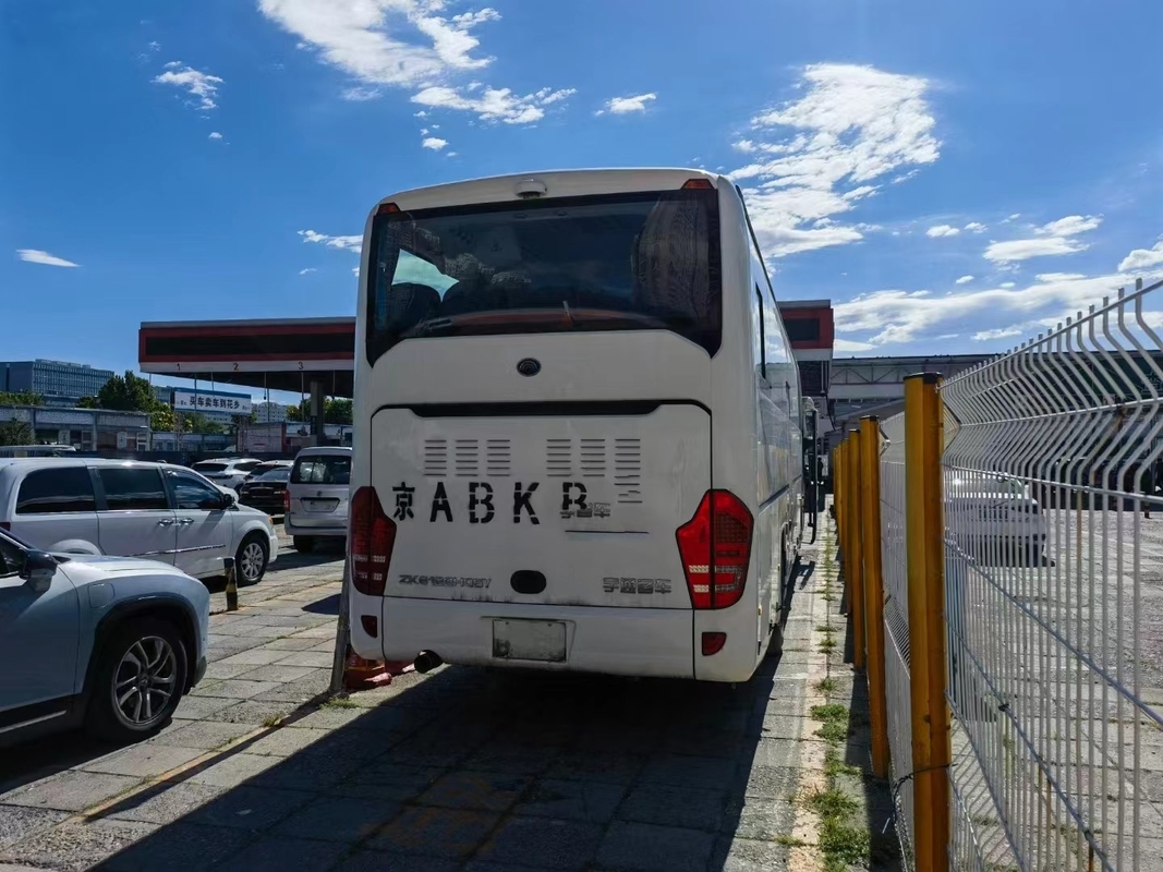 Asientos blancos jovenes del color 53 de Tong Bus ZK6112 12 metros de 2do coche Bus de la mano de Weichai del aire acondicionado largo del motor 336hp