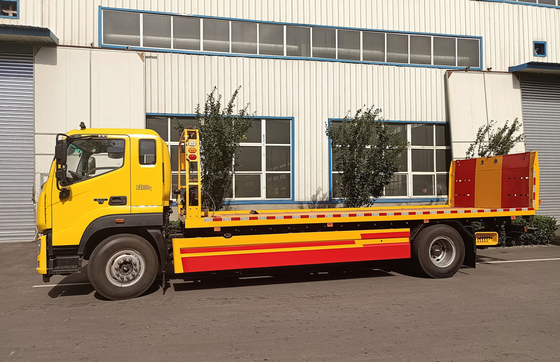 Camiones de trabajo usados 4×2 Modo de conducción 230hp Camión Foton Wrecker Techo plano