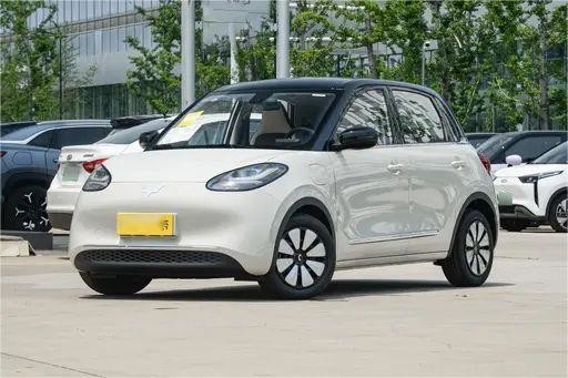 Vehículos de nueva energía de segunda mano Wuling Bingo Light Coffee Color Modelo 333KM