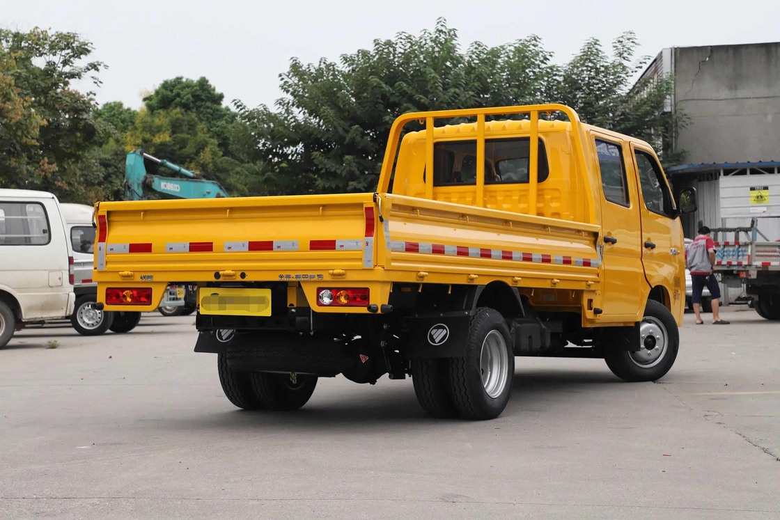 Camiones pequeños usados Cabina doble 2 toneladas de carga Camión de camión modelo Foton M2 2018