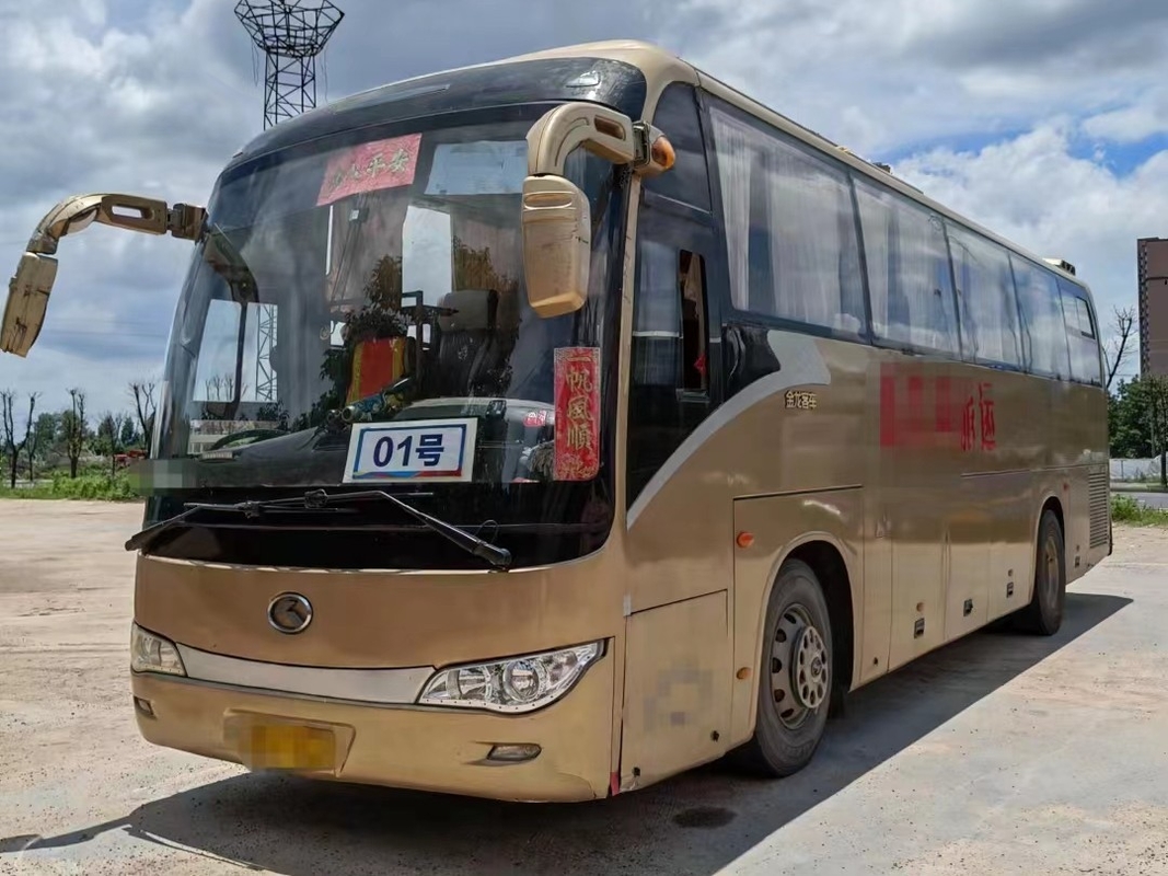 Autobús de segunda mano 49 asientos Autobús Kinglong usado XMQ6117 Yuchai Motor 240 hp EURO 3
