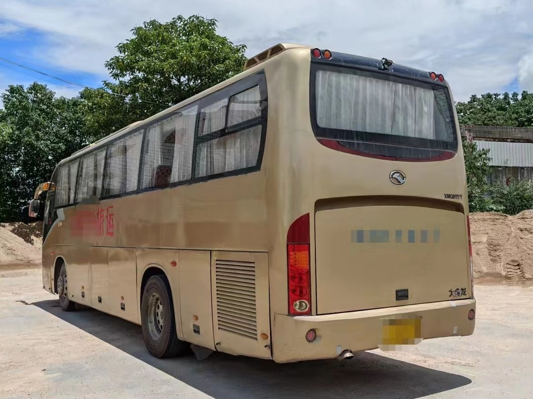 Autobús de segunda mano 49 asientos Autobús Kinglong usado XMQ6117 Yuchai Motor 240 hp EURO 3