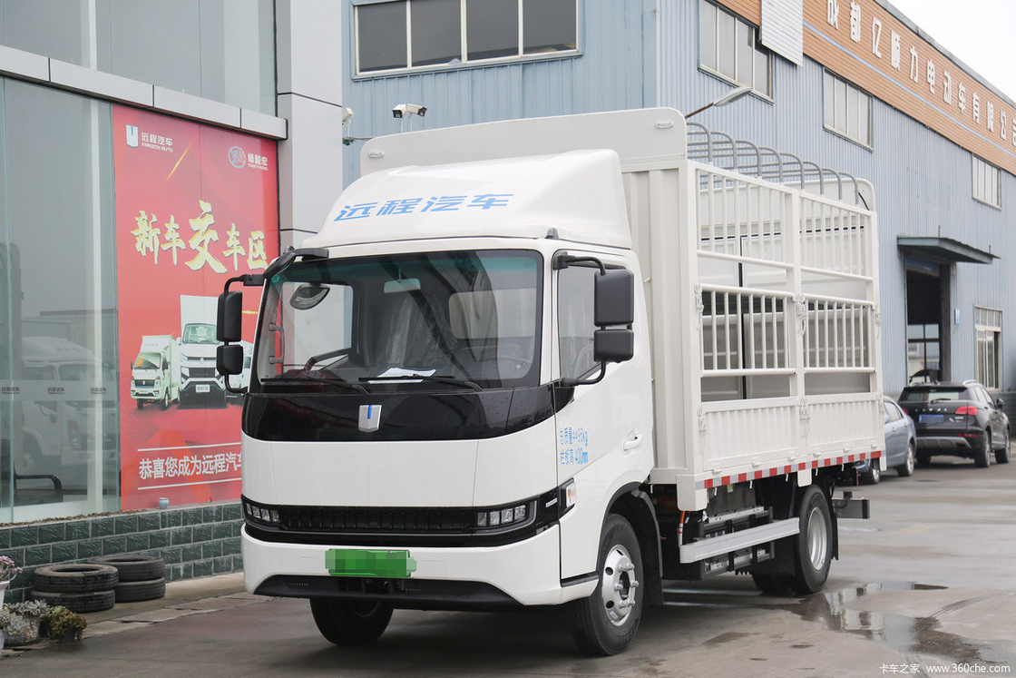 Camión eléctrico puro Geely 4 * 2 modo de conducción Camión ligero 1.2 toneladas Doble neumáticos traseros