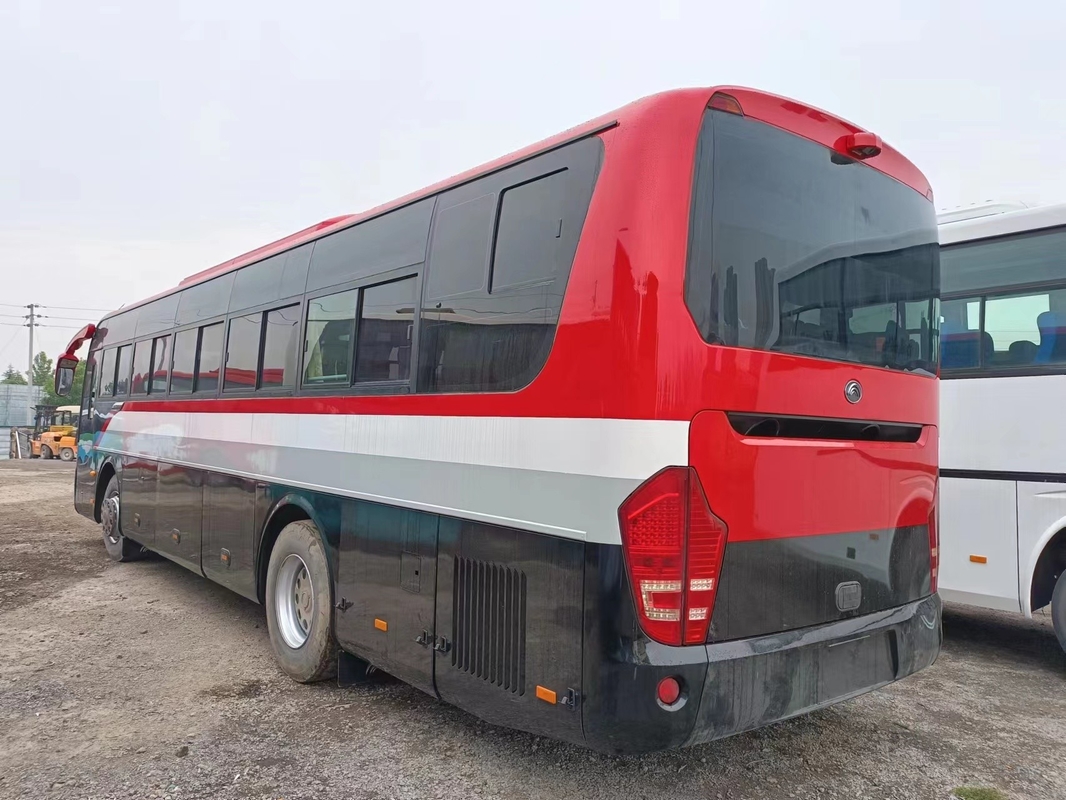 12 metros de largo 55 asientos Autobús usado Yutong ZK 6127 Dos parabrisas LHD / RHD