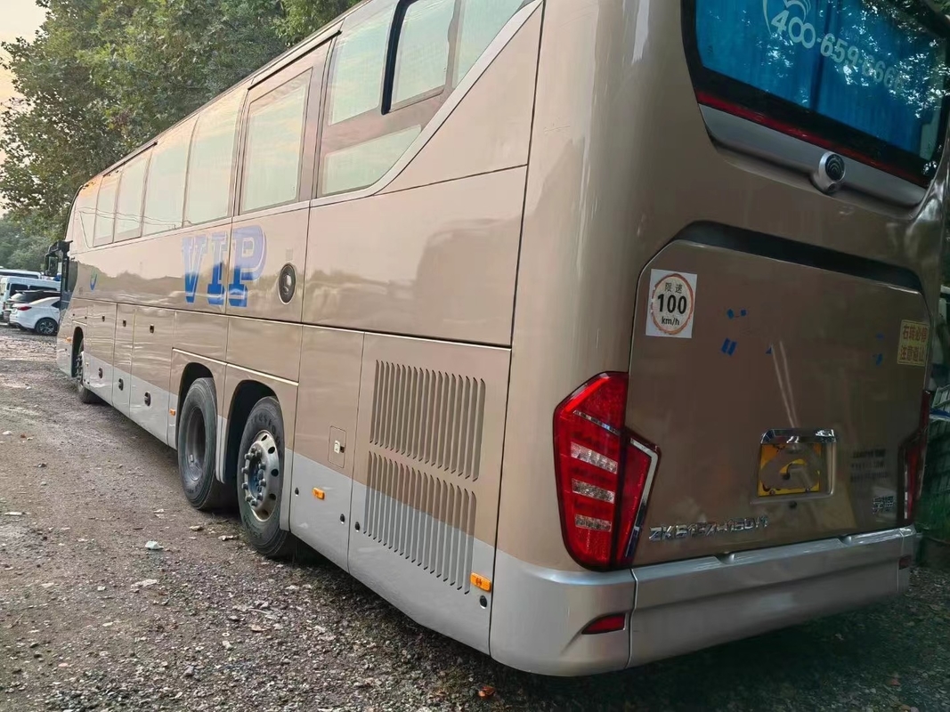 Autobús diesel usado de año 2020 de 56 asientos de doble puerta Autobús VIP Yutong ZK6137