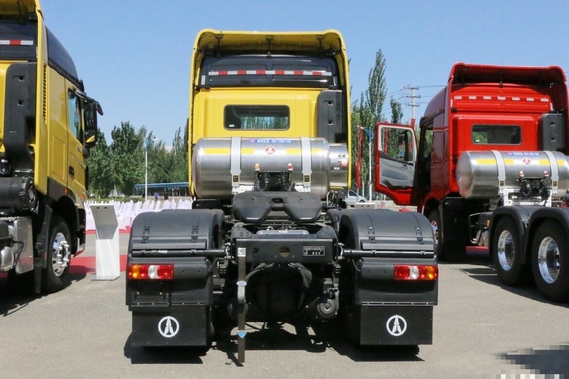 GNL Weichai Motor 460 hp camiones de transporte usados Beiben Tractor Caballo 6x4 EURO 6