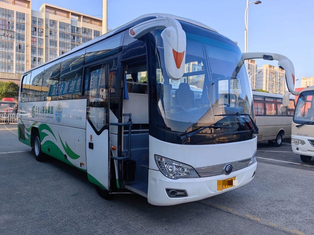 Autobús de segunda mano 2017 Año Yutong Autobús ZK6876 de puerta única 38 asientos Spring Leaf LHD