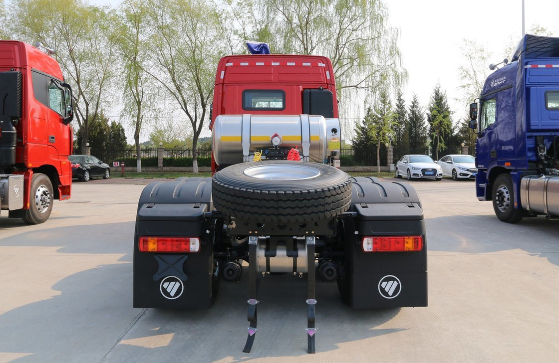 Tractor usado Corazón de camión Motor de GNL Foton EST 460hp Rápido 12 marchas Tirando 40 toneladas