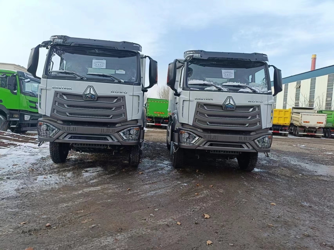 Howo Dump Truck 6x4 Nuevo motor Weichai de 400 hp con cabina única y media con hoja de resorte LHD/RHD