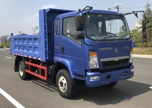 China Howo camiones para la venta 4 * 2 eje único 3,8 metros de largo caja de carga 10 toneladas Eruo 2