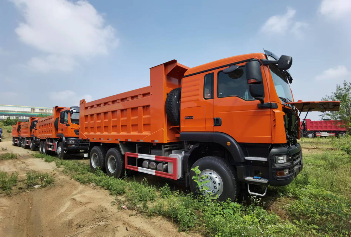Camión Howo Euro 5 Howo 6*4 TX 336hp Nuevo delantero delantero Elevación hidráulica 10 llantas