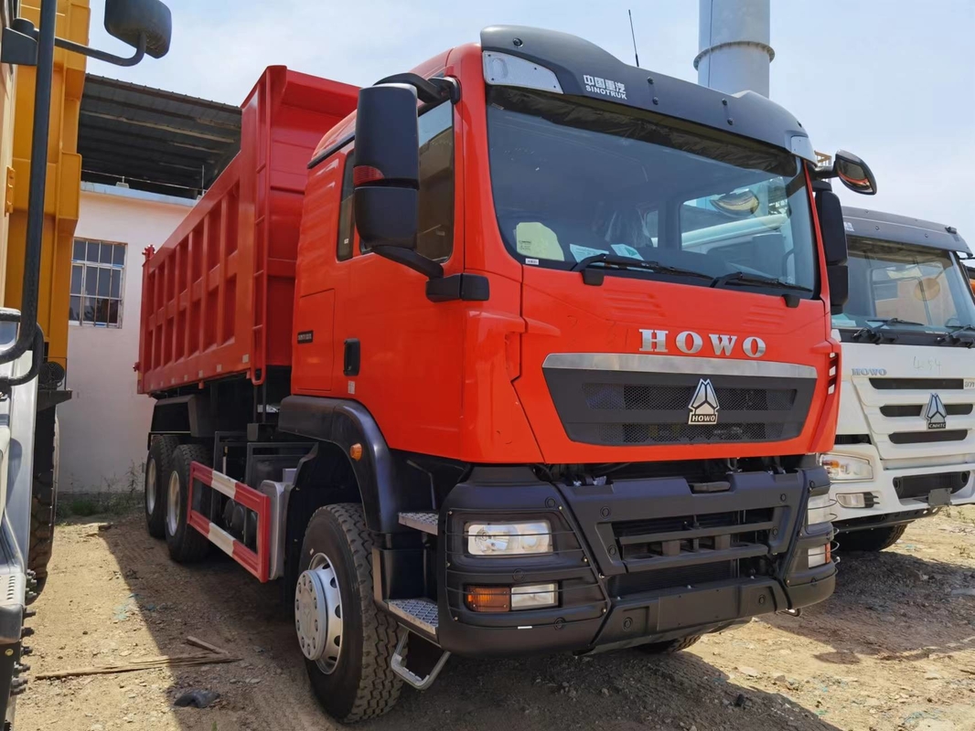 Camión Howo Euro 5 Howo 6*4 TX 336hp Nuevo delantero delantero Elevación hidráulica 10 llantas