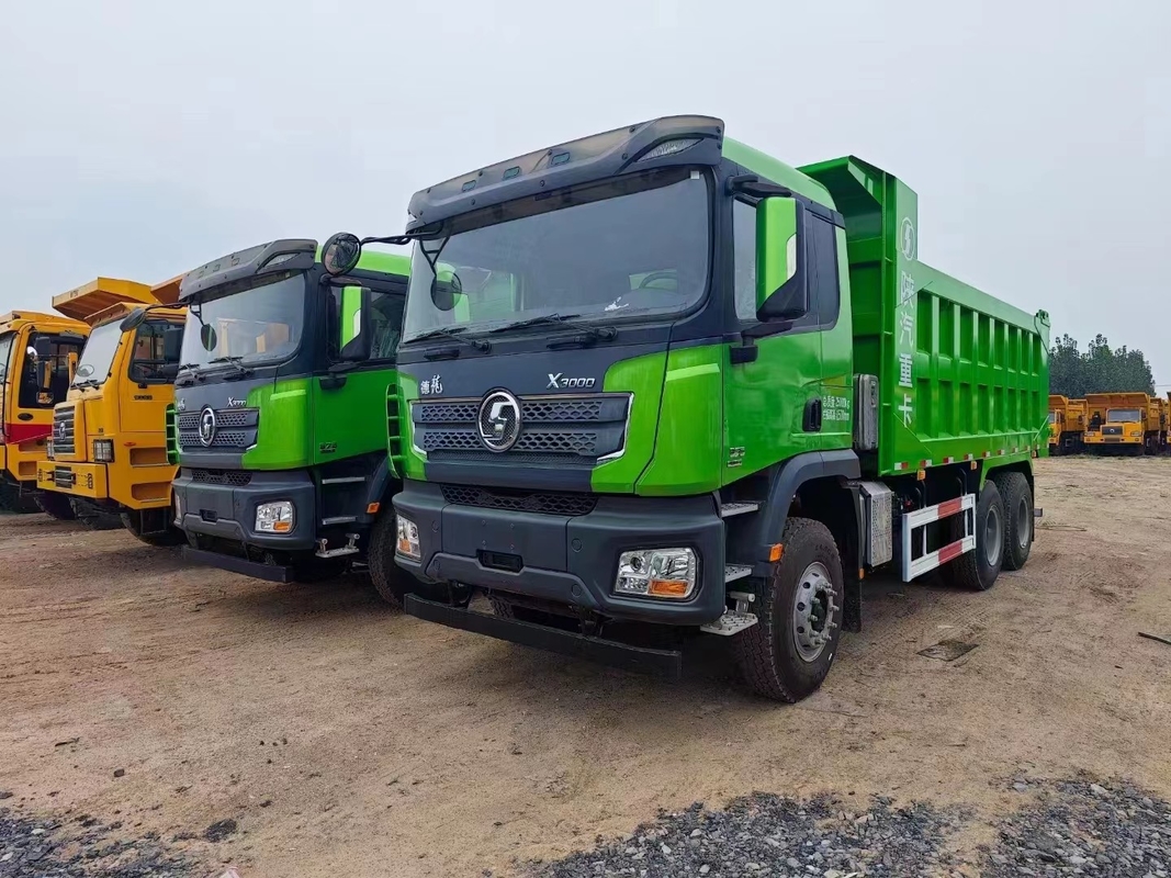 Camión de remate 40t Usado Shacman 6×4 X3000 Dispersor de carga pesada 375hp Weichai 2021 año