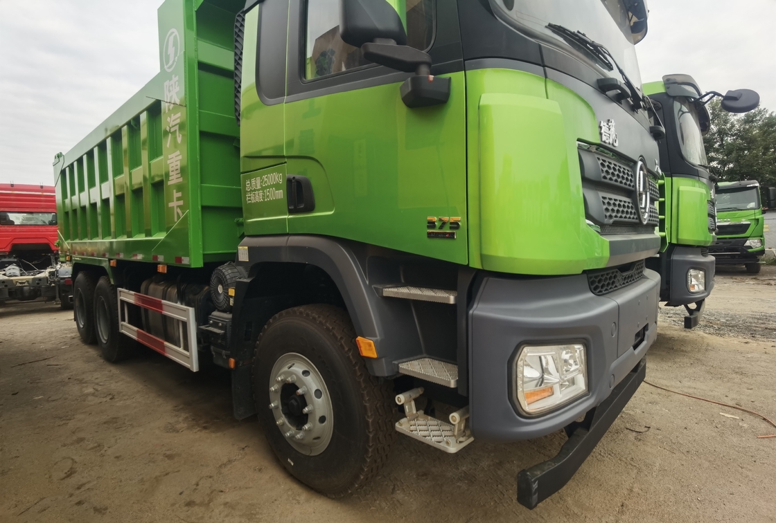 Camión de remate 40t Usado Shacman 6×4 X3000 Dispersor de carga pesada 375hp Weichai 2021 año