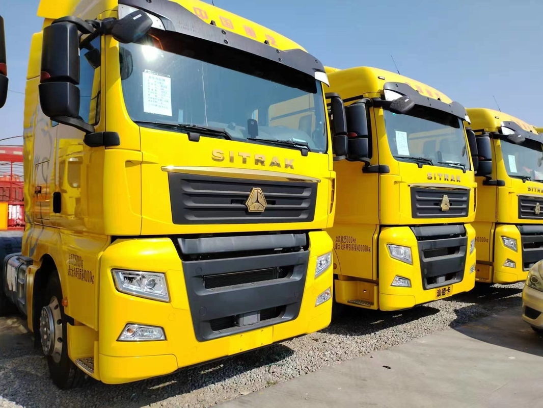 Camión Remolques Tractor SITRAK 6*4 Cabeza de caballo 2021 Año nuevo Condición 540hp Techo alto
