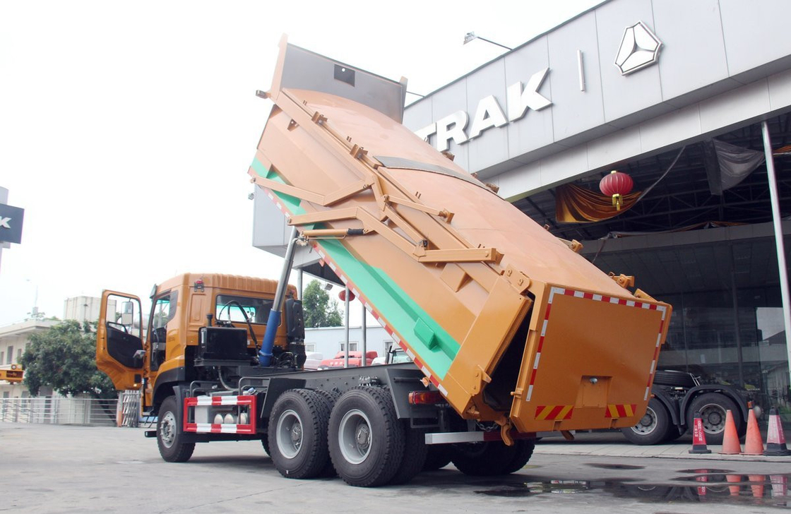 Camión Sino Nuevo Construcción Urbana Debris 6*4 Modo de conducción 10 neumáticos Techo bajo Dirección izquierda