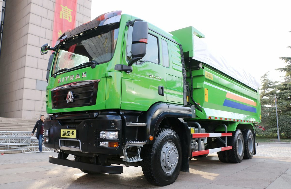 Venta de camión de basura SITRAK G7H 6×4 Nuevo Euro 5 Emisión Minería Transporte Carga 30 toneladas