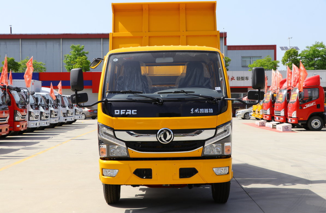 Mini camión de descarga para la venta Euro 5 de emisión de marca china Tipper doble cabina 4 * 2 modo de conducción
