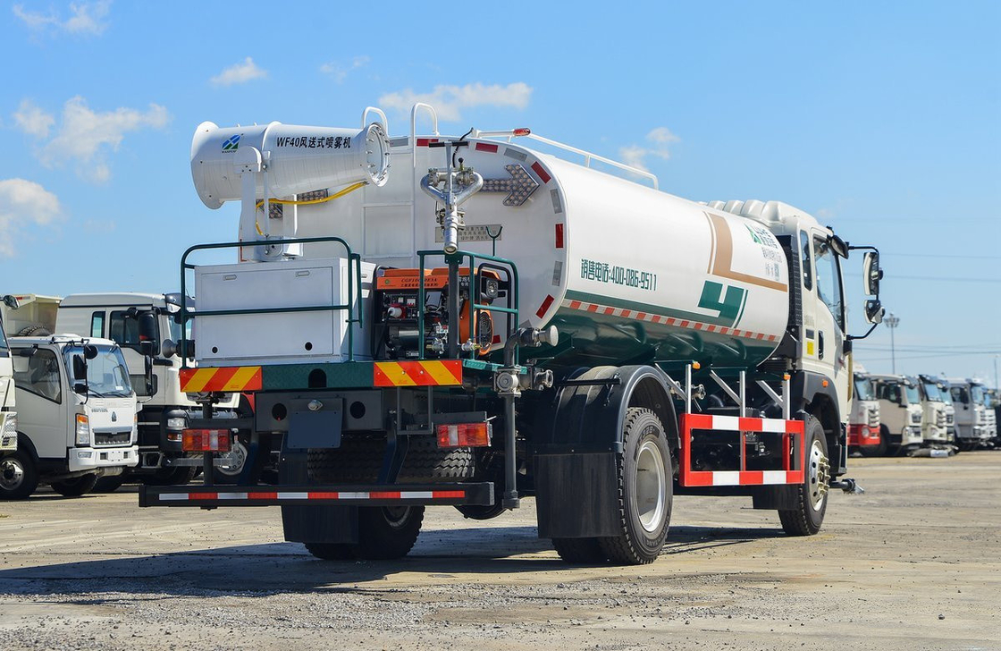 Camión cisterna de agua 4x2 Sinotruck Howo Weichai 220hp Pneus traseros dobles Cabina de fila única