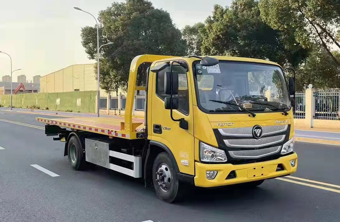 Nuevo camión destructor Foton 4 * 2 camión de remolque 3800mm Base de ruedas 3 toneladas Capacidad de carga