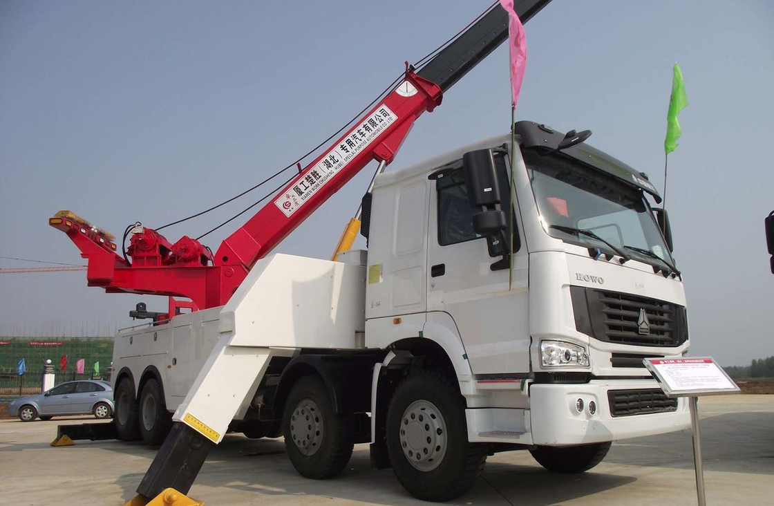 Camión de remolque de marca china Sinotruck Howo 8*4 Camión de remolque de uno a uno 6-12 toneladas Euro 3