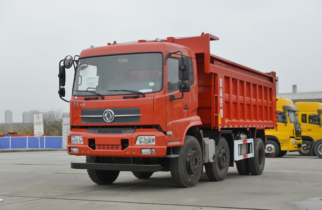 Venta de camión Min Dongfeng 6*2 Tianjin Tipper 260hp Motor Yuchai Dirección izquierda