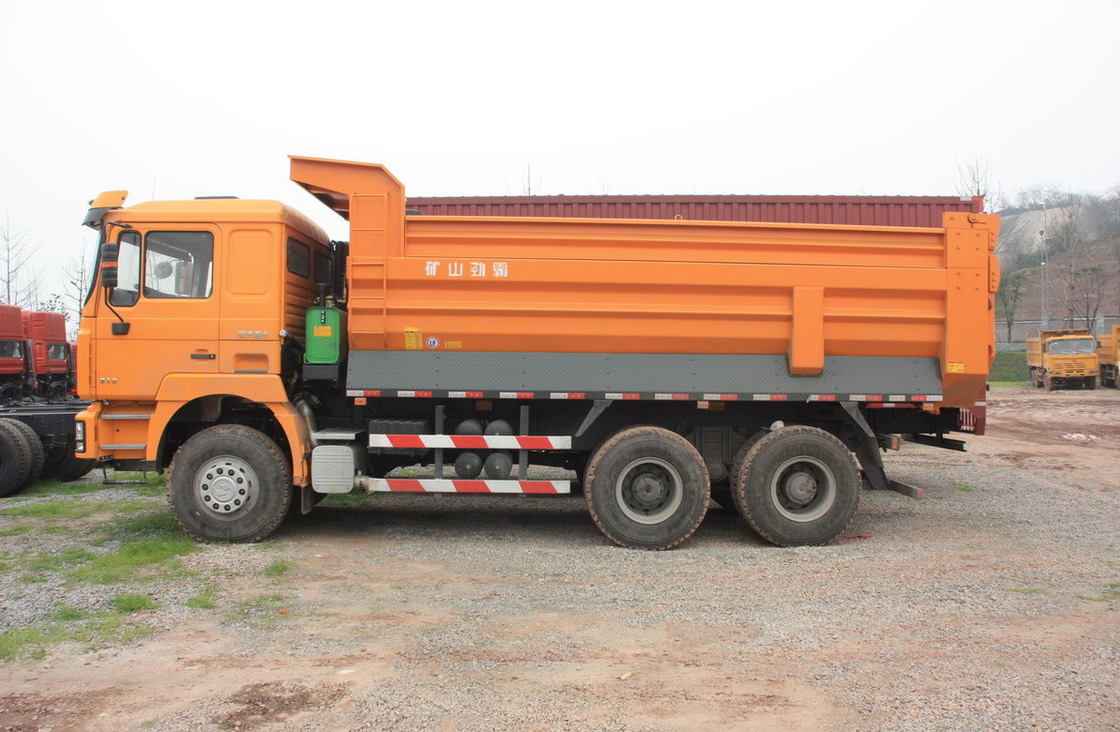 Camión de descarga 6*4 Shacman F3000 Eruo 3 310hp Weichai Caja en forma de U carga 30 toneladas LHD&RHD