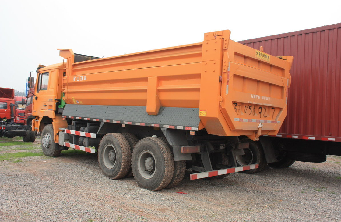 Camión de descarga 6*4 Shacman F3000 Eruo 3 310hp Weichai Caja en forma de U carga 30 toneladas LHD&RHD