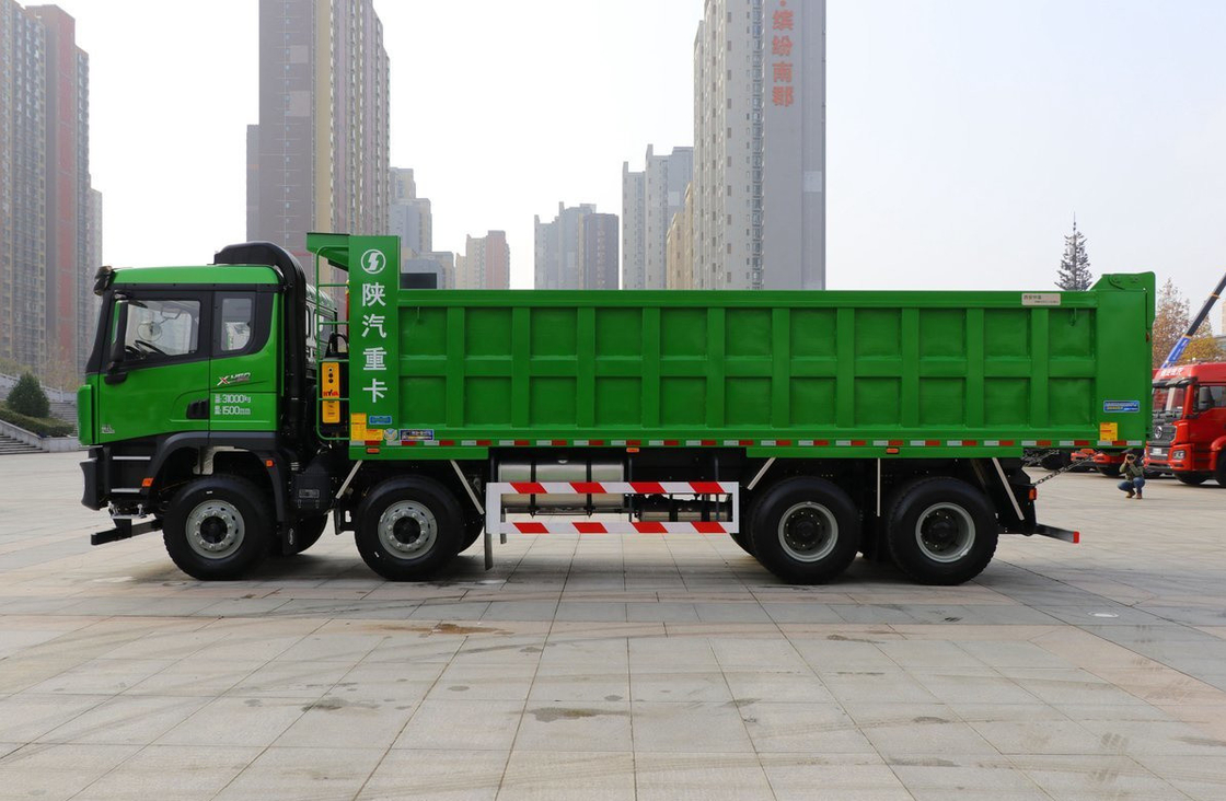 Para la venta camión de basura potente 460hp Shacman X3000 12 ruedas transporte de residuos de construcción