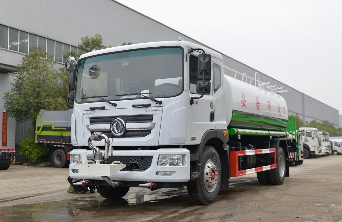 Camión de rociadores callejeros Dongfeng 4×2 Cisterna de agua con cañón atomizador 230hp Motor Cum-Mins