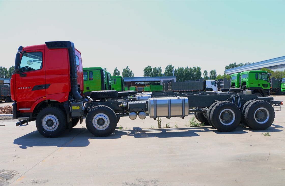 Nuevo camión Howo de 40 toneladas instalado con cabina de 8 metros Howo TH7 Tipper 540hp Sinotruck motor
