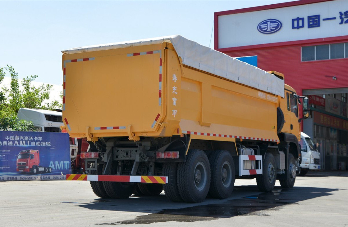 Camión de descarga de minería Sinotruck 8*4 SITRAK Weichai 400hp 30-50 toneladas Carga útil 12 ruedas LHD/RHD