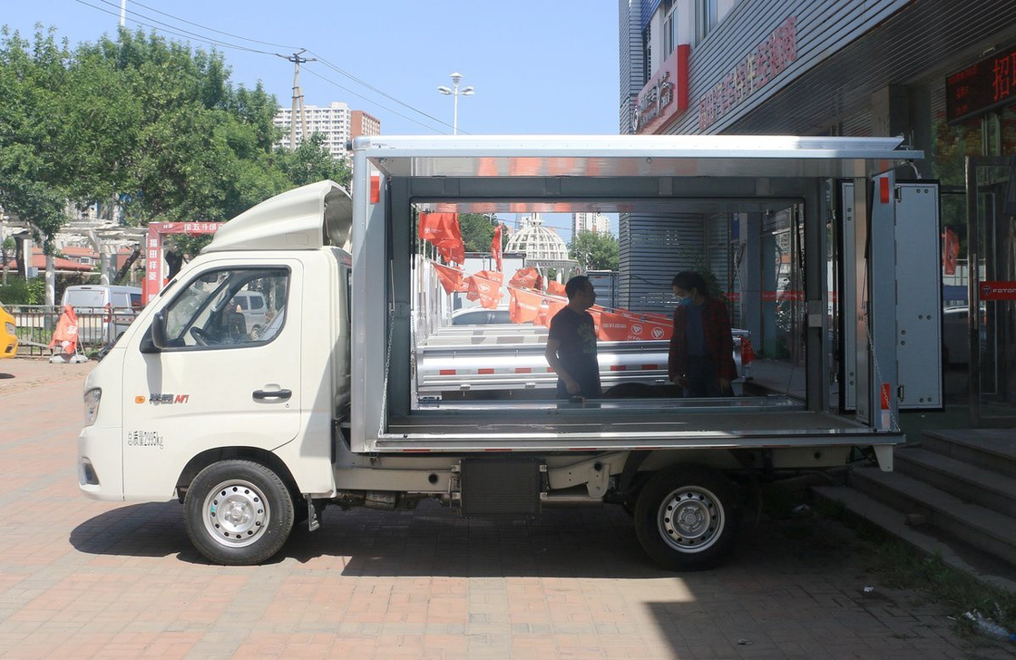 Caja de camión de carga de 2 toneladas Foton Cargo Camión de carga de carga de 2 toneladas Foton Cargo Camión de carga de 2 toneladas