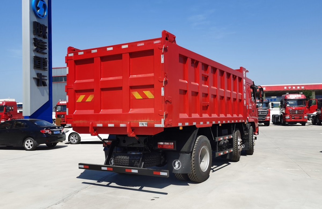 Camión de descarga Cebu para Shacman X6 Tipper 220hp Motor Yuchai con 8 ruedas FAST 10 velocidades