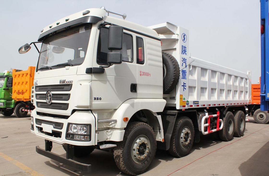 Venta de camión de descarga de canteras 8*4 Shacman Tipper M3000 Cargando 30 toneladas Transporte por carretera