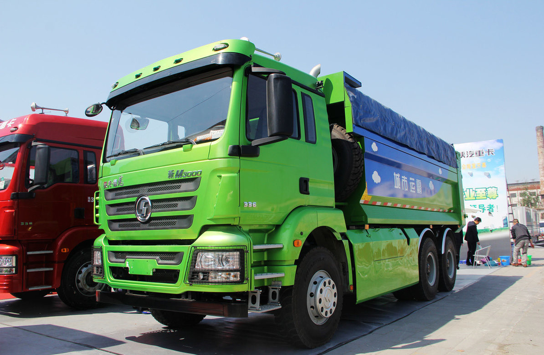 Venta de camión de descarga de canteras Shacman 6*4 Diésel y GNL Híbrido China camión 336hp