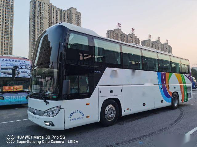 54 asientos de uso del autobús de RV 2014 año Weichai Engien Deisel dos pisos autobús Yutong ZK6118 VIP