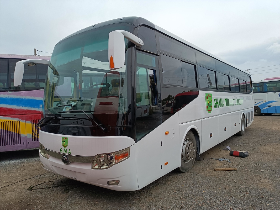 ZK6127 Autobús de pasajeros usado de Yutong / Autobuses de lujo usados de 66 asientos de la marca Yutong