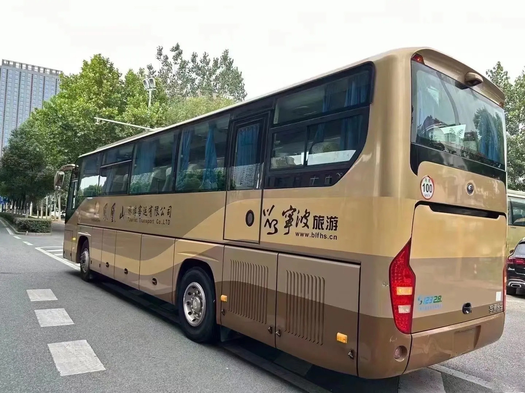ZK6119 Autobús de pasajeros usado de Yutong / Autobús de lujo de 53 asientos de doble puerta y manejo a la izquierda