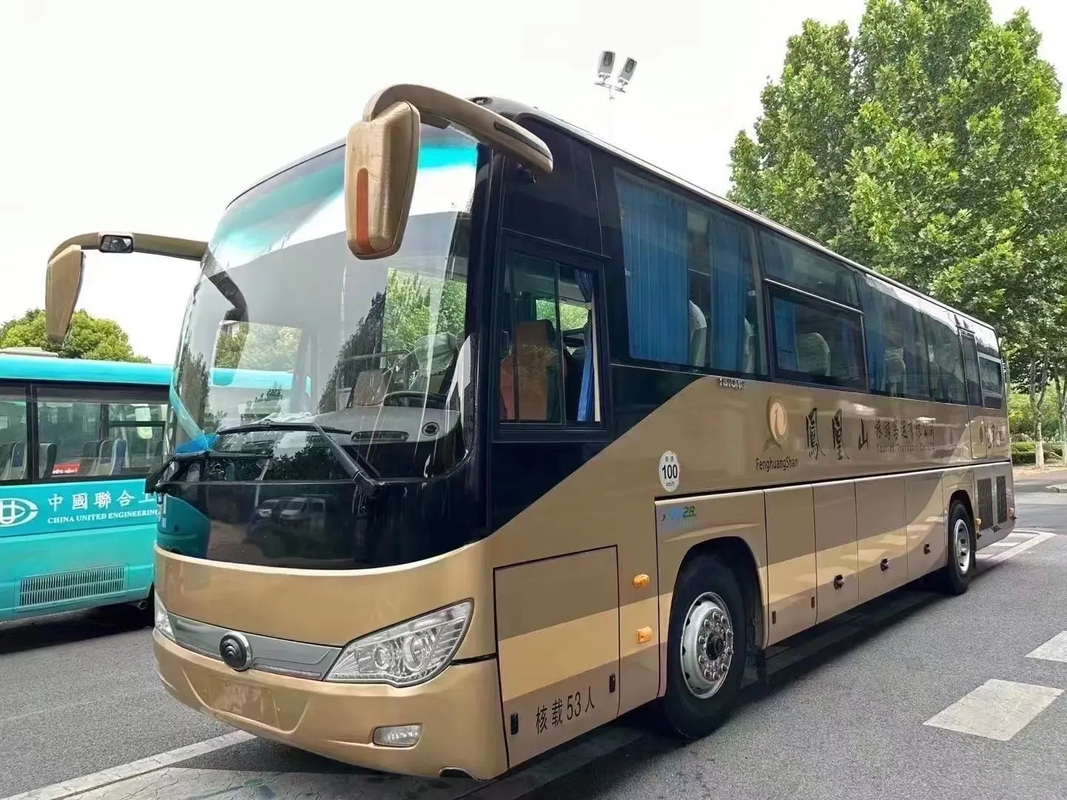 ZK6119 Autobús de pasajeros usado de Yutong / Autobús de lujo de 53 asientos de doble puerta y manejo a la izquierda