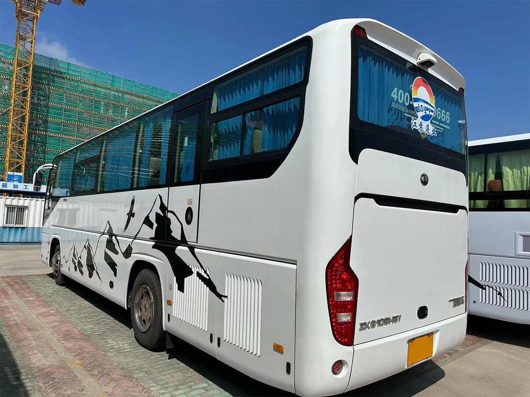 ZK6109 Autobús de pasajeros usado de Yutong / Autobús de lujo nacional V de 49 asientos con conducción a la izquierda