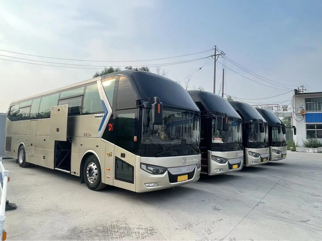 LCK6126 Zhongtong Autobús de pasajeros de segunda mano de 54 plazas de doble puerta asiento aéreo de gran capacidad Autobús de lujo