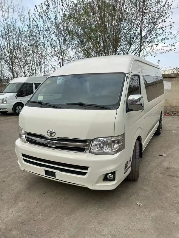 Hiace 13 asientos 4 puertas con tracción delantera con motor de gasolina confort y sin accidentes minibús de segunda mano